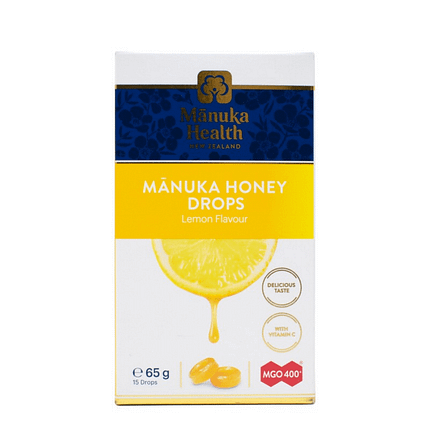 Rebuçados de Mel de Manuka e Limão MGO 400+