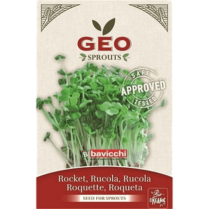 Rúcula - Sementes para Germinar, biológico