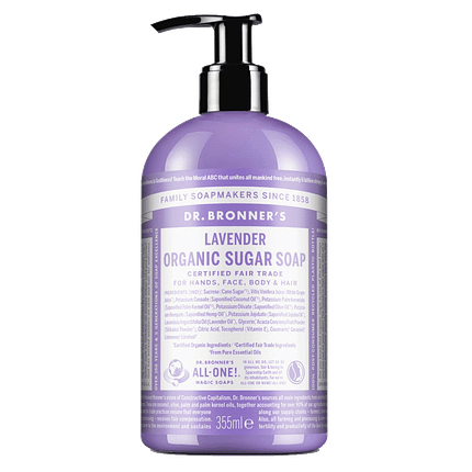 Sabonete de Açúcar (Shikakai) Alfazema, com ingredientes biológicos, vegan