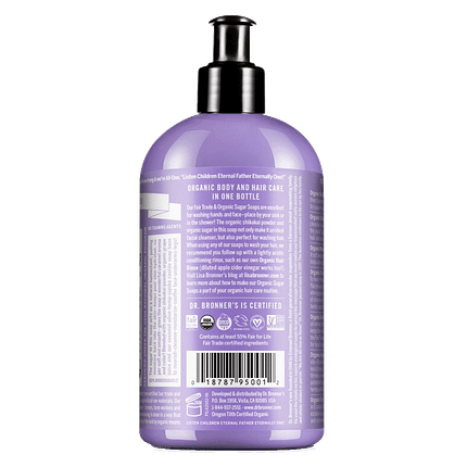 Sabonete Bio Shikakai Alfazema 355ml Dr Bronners 2