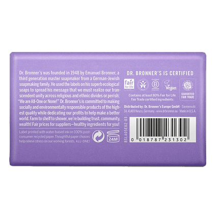 Sabonete Lavanda Dr Bronners 2