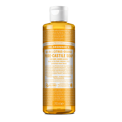 Sabonete Líquido Citrinos, com ingredientes biológicos, cosmética vegan