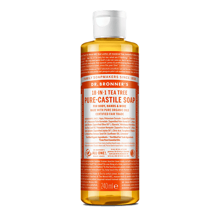 Sabonete Líquido Árvore-do-Chá, com ingredientes biológicos, cosmética vegan