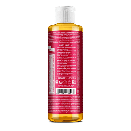 Sabonete Liquido Rose Dr Bronners 240ml 2