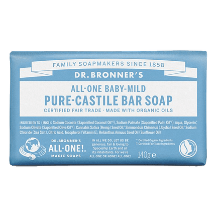 Sabonete Neutro Suave Bebé, com ingredientes biológicos, cosmética vegan