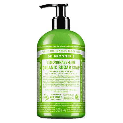 Sabonete de Açúcar (Shikakai) Citronela e Lima, com ingredientes biológicos, cosmética vegan