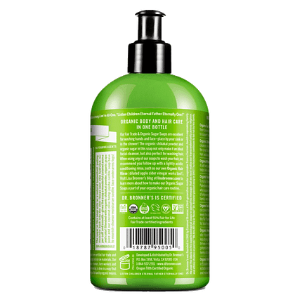 Sabonete Shikakai Lemongrass Lime Bio Dr. Bronners 2
