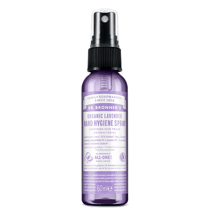 Spray Higienizador de Mãos Alfazema, biológico, vegan