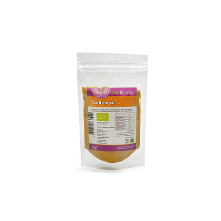 Caril em Pó, biológico, sem glúten, sem lactose, sem soja, vegan