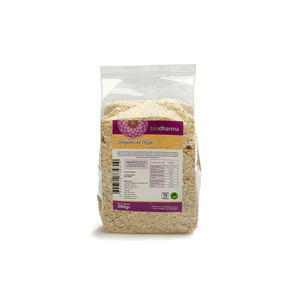 Gérmen de Trigo Natural, sem lactose, sem soja, vegan