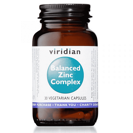 Balanced Zinc Complex, suplemento alimentar vegetariano