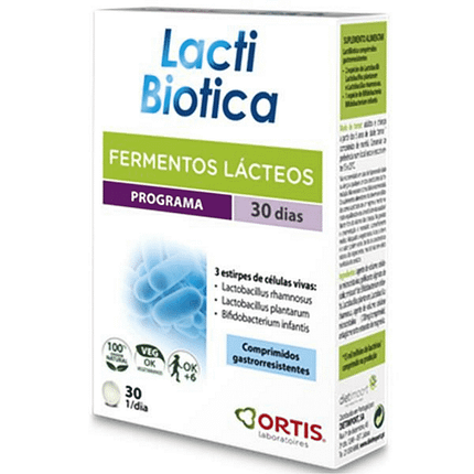 Lactibiotica, suplemento alimentar vegetariano