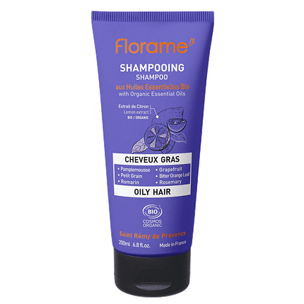 Champô Cabelo Oleoso, com ingredientes biológicos