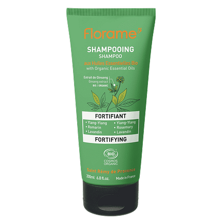 Champô Fortificante, com ingredientes biológicos