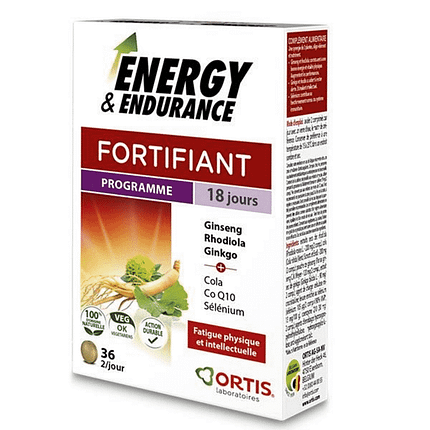Energy & Endurance, suplemento alimentar vegetariano