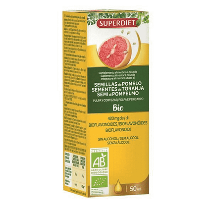 Extrato Sementes de Toranja, suplemento alimentar biológico