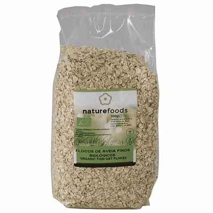 Flocos de Aveia Finos, biológicos, sem lactose, vegan