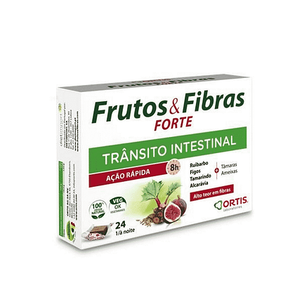 Frutos e Fibras em Cubos, suplemento alimentar vegetariano