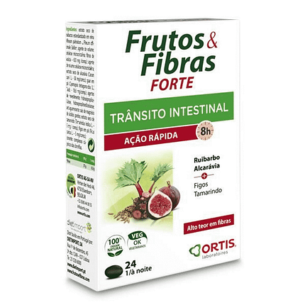 Frutos e Fibras Forte, suplemento alimentar vegetariano