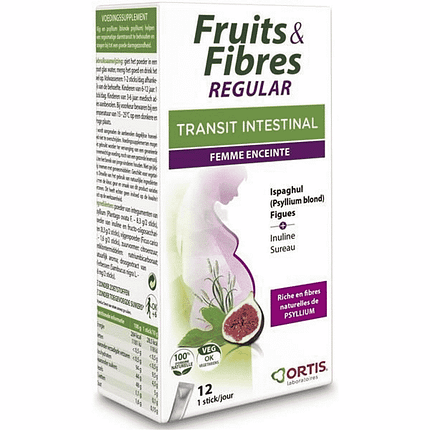 Frutos e Fibras Suave em Saquetas, suplemento alimentar vegetariano