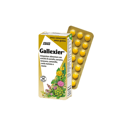 Gallexier Comprimidos, suplemento alimentar sem glúten