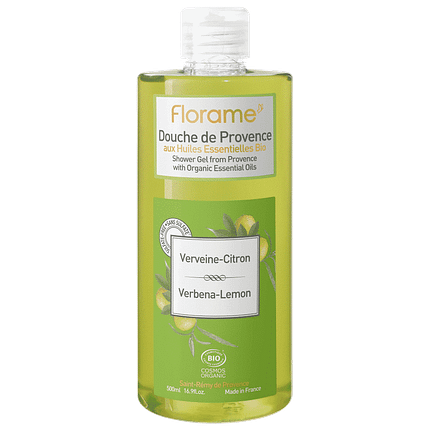 Gel de Banho Verbena-Limão, com ingredientes biológicos