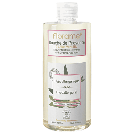 Gel de Banho Hipoalergénico, com ingredientes biológicoa