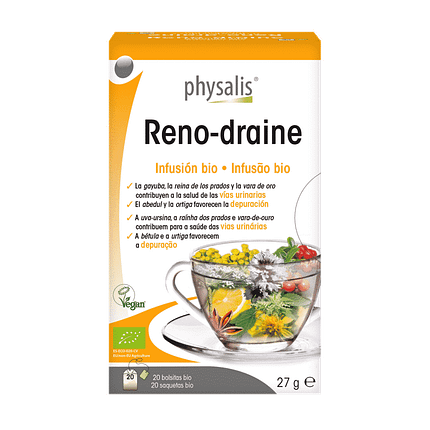 Infusão Reno-Draine, biológico, vegan