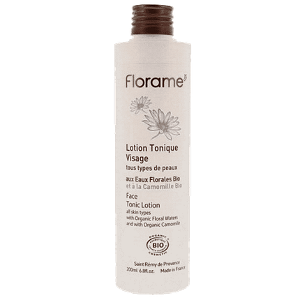 Loção Tónica com Camomila, com ingredientes biológicos