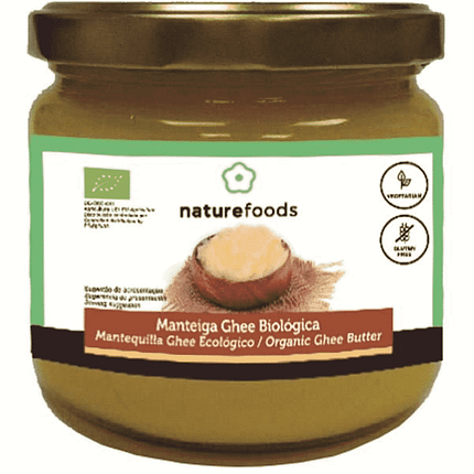 Manteiga Ghee, biológico, vegetariano