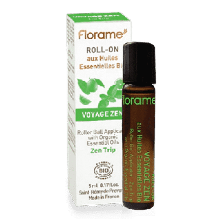 Mini Roll-On Viagens Tranquilas, com ingredientes biológicos