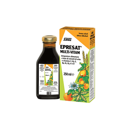 Epresat Multivitaminas Energeticum, suplemento alimentar sem glúten, sem lactose