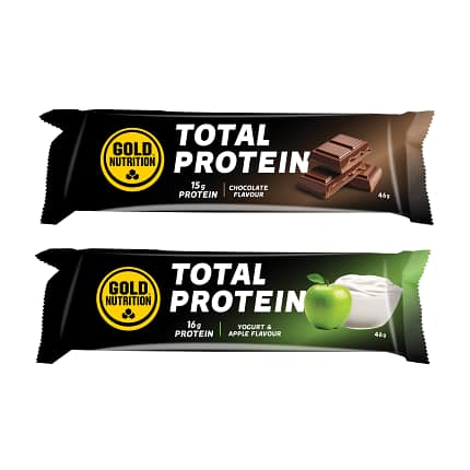 Total Protein Bar Gold Nutrition Alimentação Snack Proteína Desporto