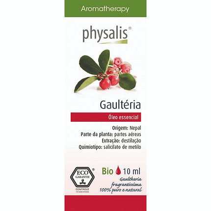 Óleo Essencial Gualteria Wintergreen, biológico