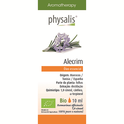 Óleo Essencial Alecrim, biológico