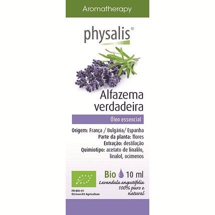 Óleo Essencial Alfazema Verdadeira, biológico