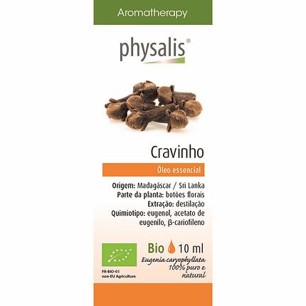 Óleo Essencial Cravinho, biológico