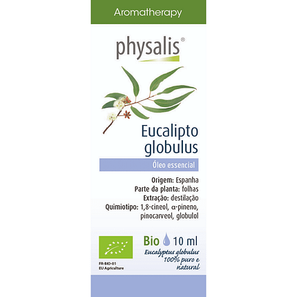 Óleo Essencial Eucalipto Globulus, biológico