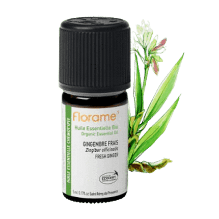 Óleo Essencial Gengibre Fresco, biológico