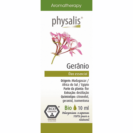 Óleo Essencial Gerânio, biológico