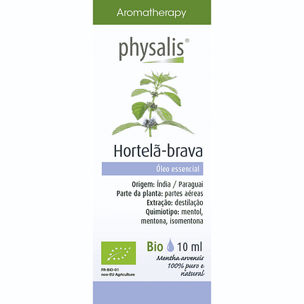 Óleo Essencial Hortelã-Brava, biológico