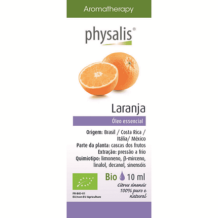 Óleo Essencial Laranja, biológico
