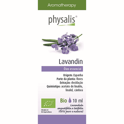 Óleo Essencial Lavandin Super, biológico