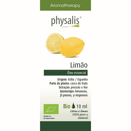Óleo Essencial Limão, biológico