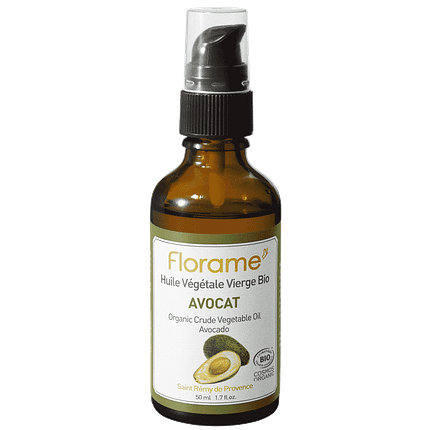 Óleo Vegetal Abacate, com ingredientes biológicos