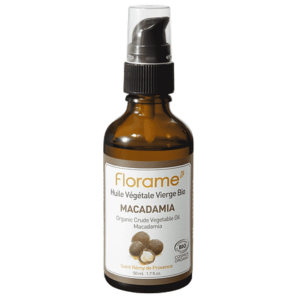 Óleo Vegetal Macadâmia, com ingredientes biológicos