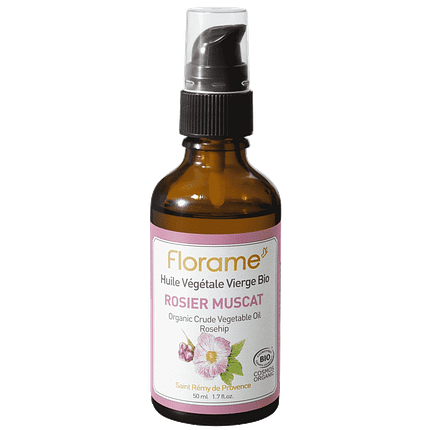 Óleo Vegetal Rosa Mosqueta, com ingredientes biológicos