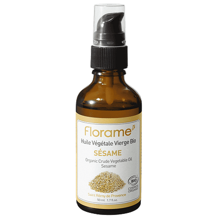 Óleo Vegetal Sésamo, com ingredientes bilógicos