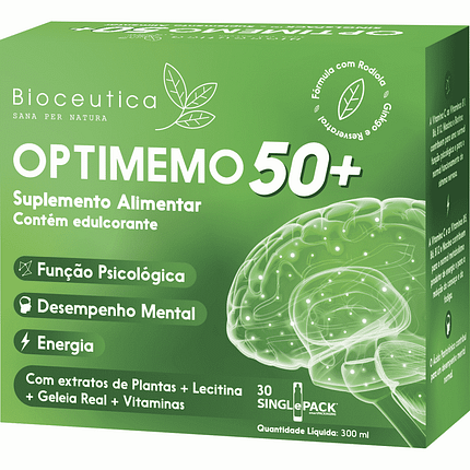 Optimemo 50+, suplemento alimentar