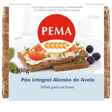 Pão Alemão Integral de Aveia